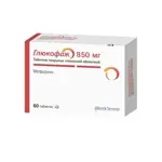 Глюкофаж, 850 мг, таблетки, покрытые пленочной оболочкой, 60 шт. фото