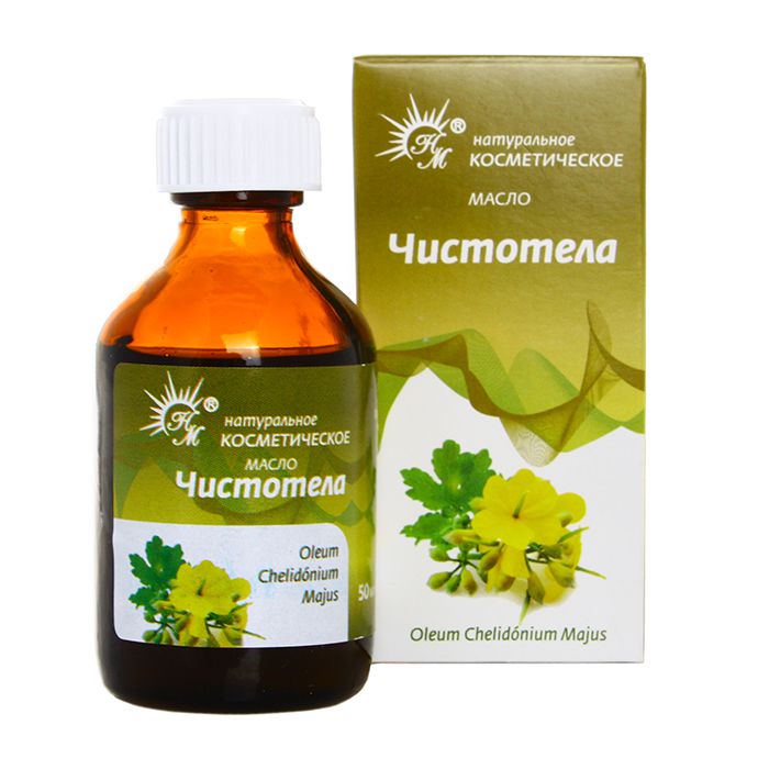 Масло чистотела, масло косметическое, 50 мл, 1 шт. фото