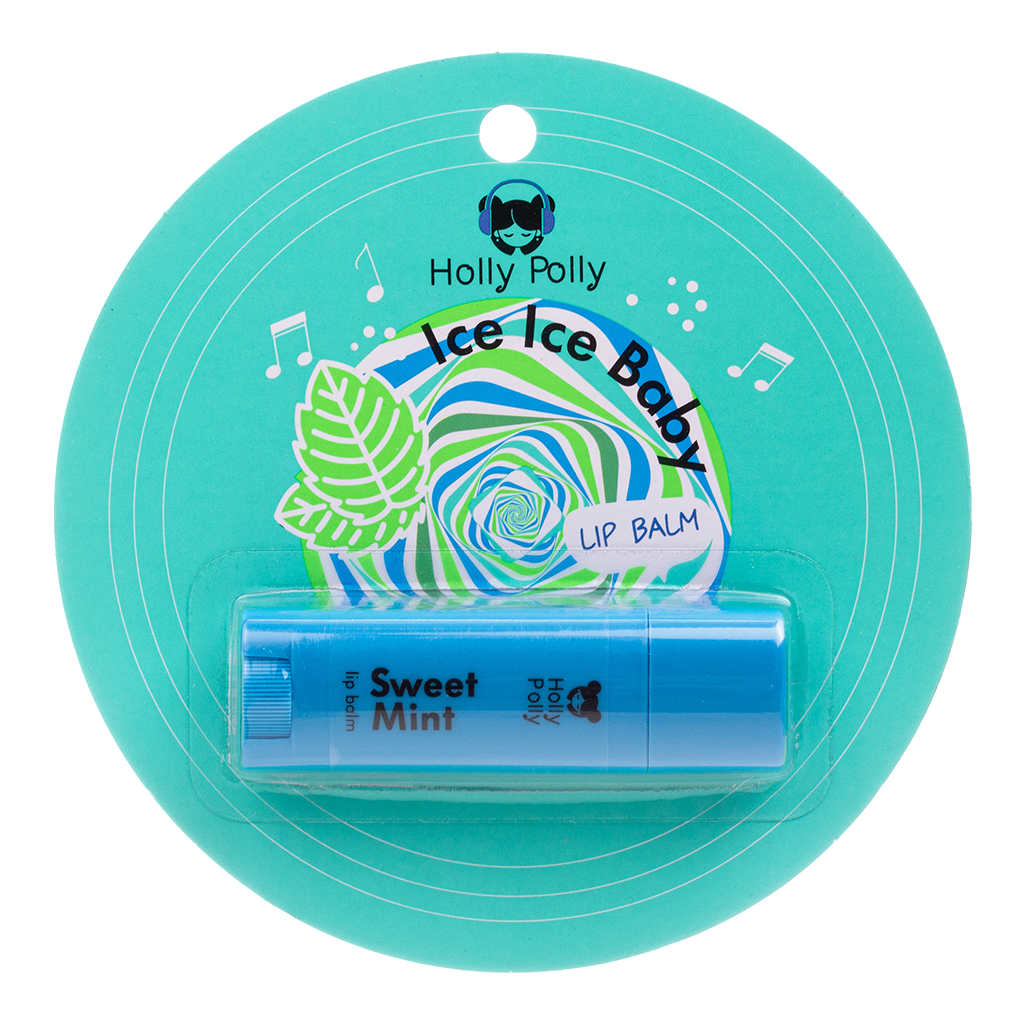 Holly Polly Ice Ice Baby Бальзам для губ, бальзам для губ, 4.8 г, 1 шт, сладкая мята фото