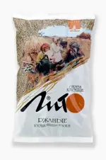 Лито Отруби ржаные хрустящие с кальцием, гранулы, 200 гр, 1 шт. фото