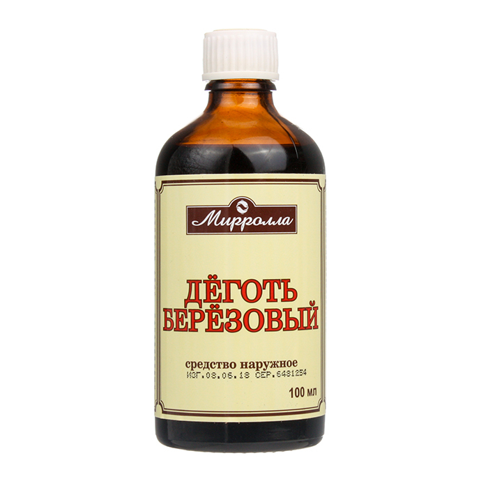 Mirrolla Деготь березовый, 100 мл, 1 шт. фото