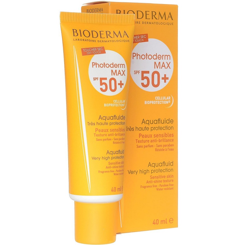 Bioderma Photoderm MAX SPF50+ АкваФлюид, крем для лица, 40 мл, 1 шт. фото