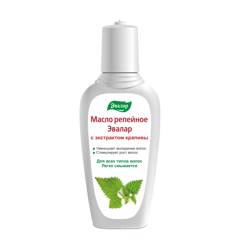 Эвалар Масло репейное, масло для наружного применения, 100 мл, 1 шт, с экстрактом крапивы фото