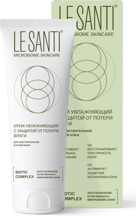 Le Santi Крем увлажняющий с защитой от потери влаги, крем для лица и тела, 75 мл, 1 шт. фото