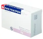 Рикулатрон, 2.5 мг, таблетки, покрытые пленочной оболочкой, 98 шт. фото