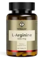Tetralab l-аргинин, 824 мг, таблетки, 60 шт. фото