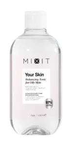 Mixit your skin тоник для нормальной и склонной к жирности кожи лица балансирующий, тоник для лица, 500 мл, 1 шт. фото
