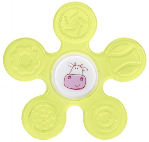 Курносики Прорезыватель-спиннер с водой коровка, 1 шт, 4+ мес, арт. 23097 фото