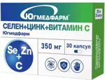 Селен + цинк + витамин C Югмедфарм, капсулы, 30 шт. фото