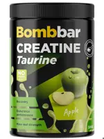 Bombbar Pro Креатин + Таурин, порошок, 300 г, 1 шт, яблоко фото