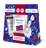 Neutrogena Норвежская формула Набор, набор, 1 шт, крем-уход для рук и ногтей 75 мл + бальзам-помада 4.8 г фото