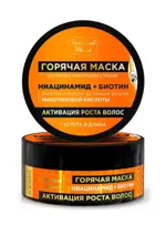 Золотой шелк Маска горячая активация роста волос, маска для волос, 180 мл, 1 шт, ниацинамид плюс биотин фото