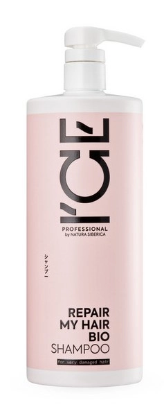 Natura Siberica Ice Professional Шампунь для сильно поврежденных волос, шампунь, 1000 мл, 1 шт. фото