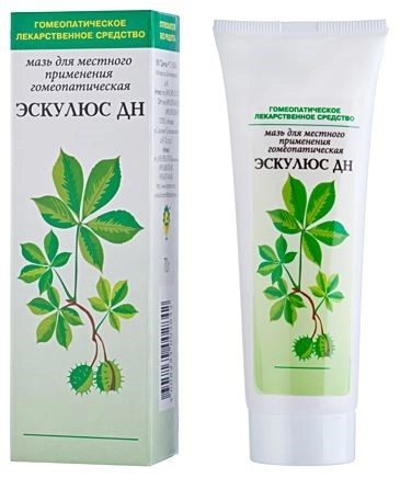 Эскулюс ДН, мазь для наружного применения гомеопатическая, 70 г, 1 шт. фото