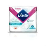 Libresse Ultra Pure Sensitive Прокладки гигиенические супер, прокладки гигиенические, 7 шт, интенсивные выделения фото 2
