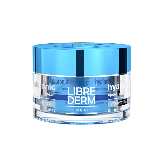 Librederm Ультраувлажнение кожи гиалуроновый крем дневной, крем для лица, 50 мл, 1 шт, для сухой кожи фото