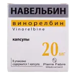 Навельбин, 20 мг, капсулы, 1 шт. фото