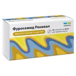Фуросемид Реневал, 40 мг, таблетки, 56 шт. фото