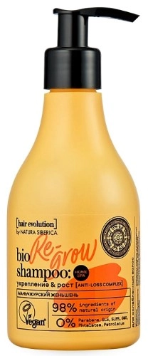 Natura Siberica Hair Evolution Re-grow Шампунь для волос, 250 мл, 1 шт, укрепление и рост фото