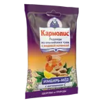 Кармолис Леденцы с медом и витамином С, 5 г, леденцы, 75 г, 1 шт, имбирь + мёд фото
