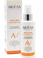 Aravia Laboratories Гель очищающий с АНА и ВНА кислотами, гель для лица, 150 мл, 1 шт, очищающий фото