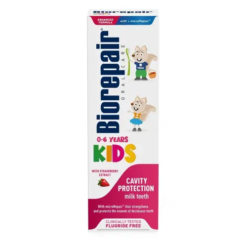 Biorepair kids Зубная паста детская, паста зубная, 50 мл, 1 шт, земляника фото