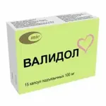 Валидол, 100 мг, капсулы подъязычные, 15 шт. фото 