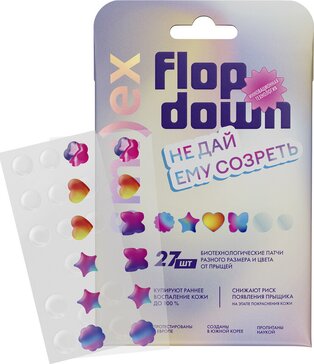 Smilex Патчи от прыщей тонкие биотехнологические, патчи, 27 шт, микс фото