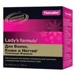 Lady’s formula Для волос, кожи и ногтей усиленная формула, 1 г, таблетки, 60 шт. фото 