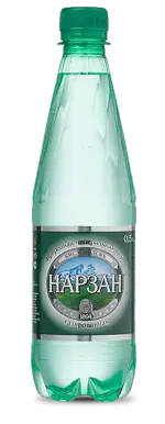 Нарзан вода минеральная природной газации, 0.5 л, 1 шт, в пластиковой бутылке фото