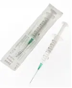 Шприц 2-х компонентный, 10 мл, шприц в комплекте с иглой, 100 шт, 21G (0.80х40) фото 2