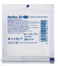 Sterilux ES Салфетки стерильные, 7.5 см х 7.5 см, 20 шт. фото
