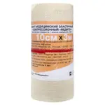 Медитек Бинт эластичный медицинский компрессионный, 10 см х 3 м, бинт эластичный, 1 шт, с застежкой, высокой растяжимости фото