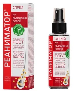 Лошадиная сила Реаниматор Спрей для волос Укрепляющий, 100 мл, 1 шт, от выпадения и для роста волос фото