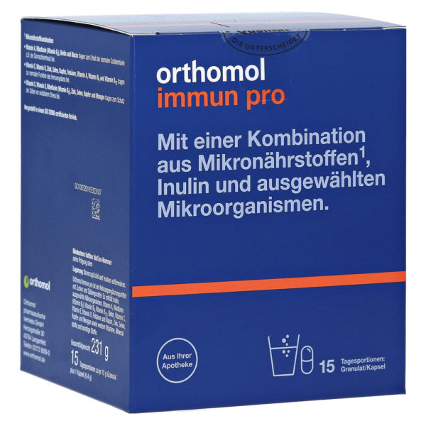 Orthomol Immun Pro, порошок, 15 г, 30 шт, на курс 15 дней фото