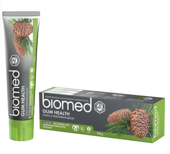 Splat Biomed Gum Health с кедром, зубная паста, 100мл, 1 шт, для чувствительных зубов и десен фото