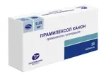 Прамипексол Канон, 0.25 мг, таблетки, 30 шт. фото