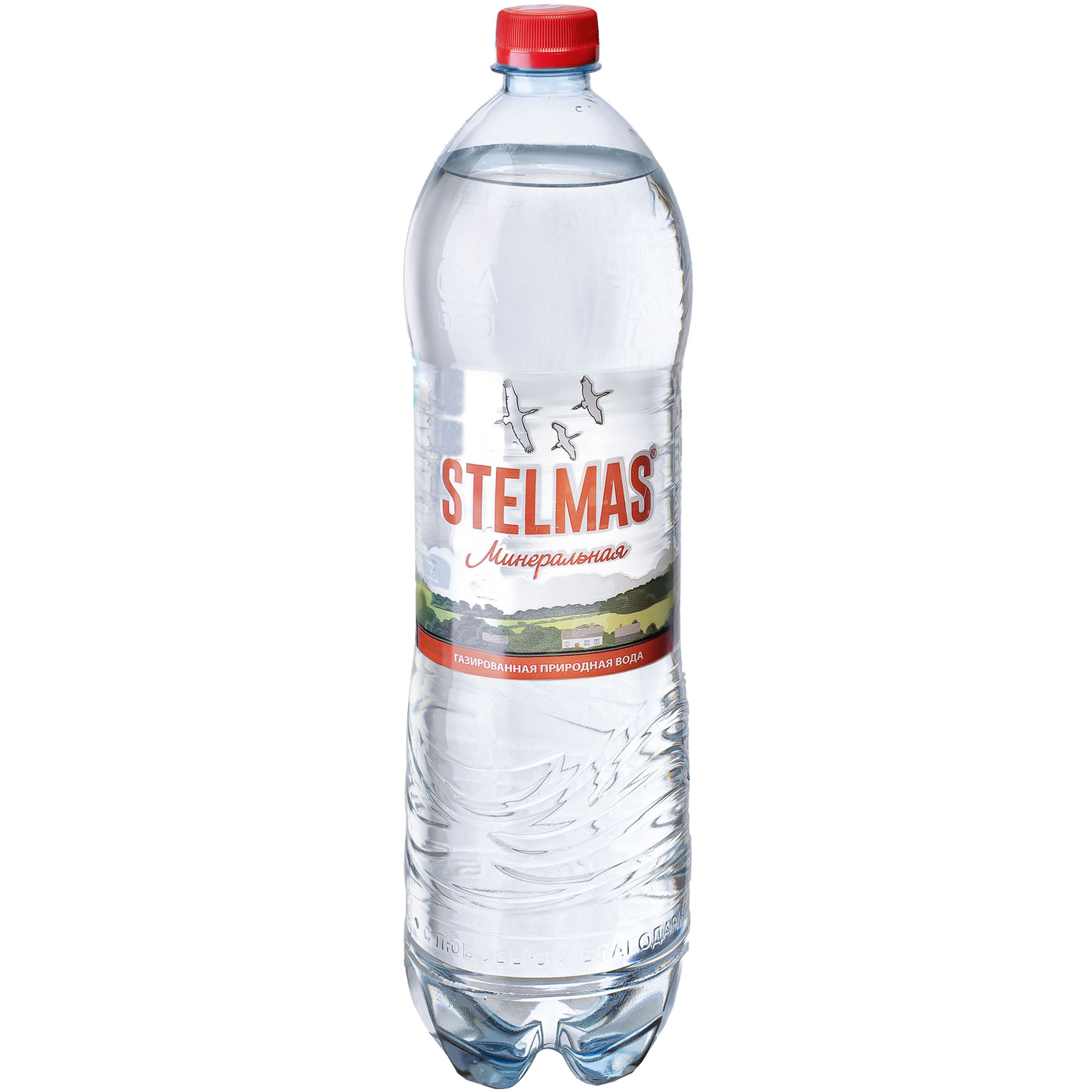 Стэлмас Вода минеральная питьевая, вода минеральная, 1.5 л, 1 шт, газированная фото