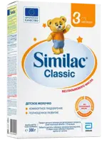 Similac Classic 3, напиток молочный сухой, 300 г, 1 шт, для детей с 12 месяцев фото
