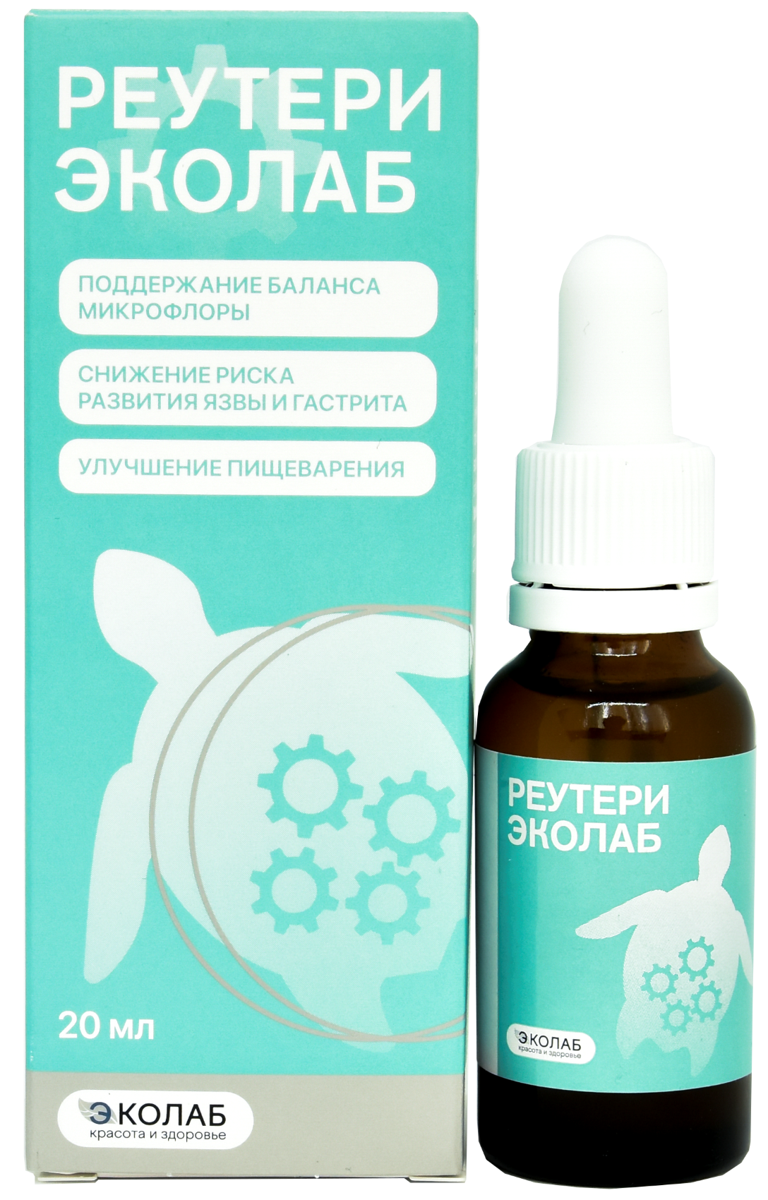 Реутери ЭКОлаб, капли для приема внутрь, 20 мл, 1 шт. фото