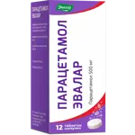 Парацетамол Эвалар, 500 мг, таблетки шипучие, 12 шт. фото