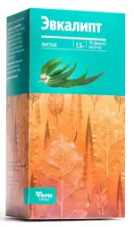 Эвкалипта листья, фиточай, 1.5 г, 20 шт. фото 