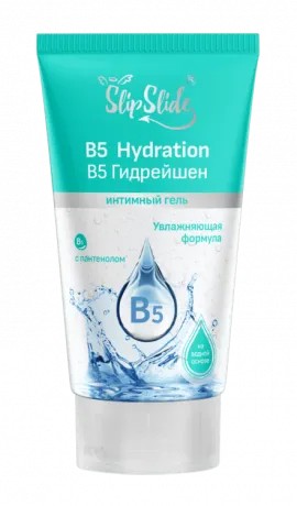 СлипСлайд Гель-смазка интимная увлажняющая формула В5 Hydration, гель, 150 мл, 1 шт. фото