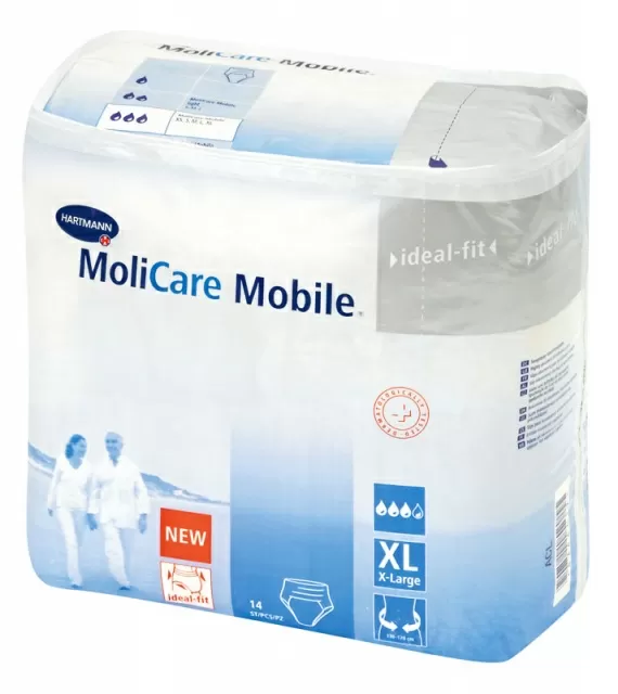 MoliCare Mobile Подгузники-трусы, Extra Large XL (4), 14 шт, 130-170 см фото