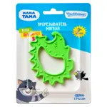 Мама Тама Прорезыватель мягкий Ёжик, 1 шт, зеленого цвета, для детей с рождения, арт. МТ/033 фото 2