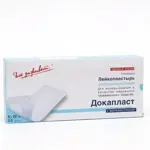 ДокаПласт с мирамистином, стерильный, 8 см х 20 см, 25 шт, нетканая основа фото