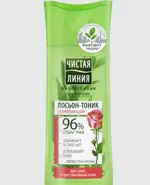 Чистая линия Лосьон-тоник увлажняющий Лепестки роз, лосьон, 100 мл, 1 шт, для сухой и чувствительной кожи фото