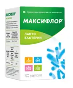 Максифлор Лакто, капсулы, 30 шт. фото