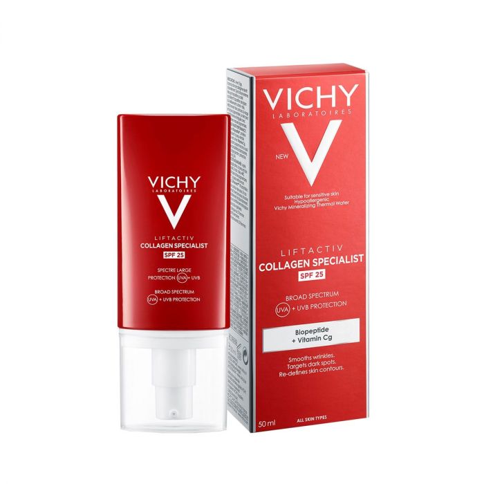 Vichy Liftactiv Collagen Specialist Дневной крем, крем, 50 мл, 1 шт, spf 25 фото