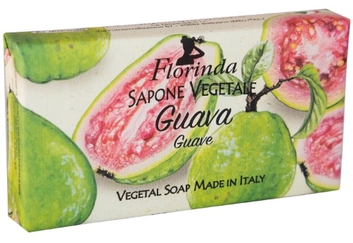 Florinda мыло туалетное твердое, мыло, 100 г, 1 шт, гуава фото